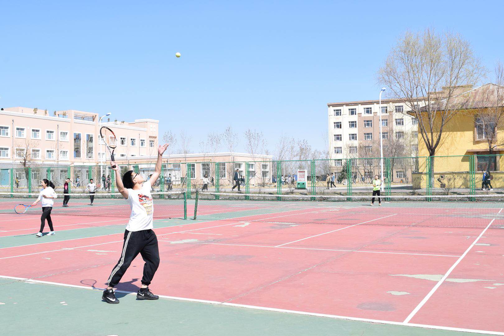 黑河学院第届大学生网球比赛